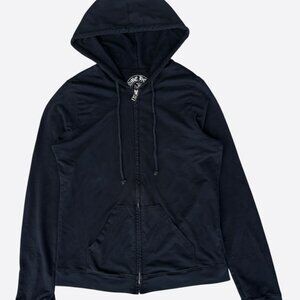 Chrome Hearts Black & White Vine Dagger Logo Hoodie